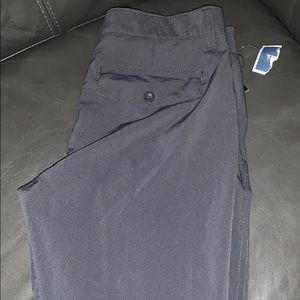 Charcoal grey “multifunctional” shorts by Trunk